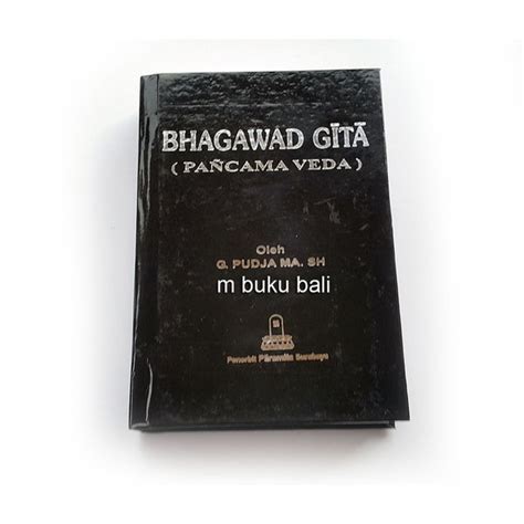Jual Bhagawad Gita Pancama Veda Buku Hindu Di Lapak M Buku Bali