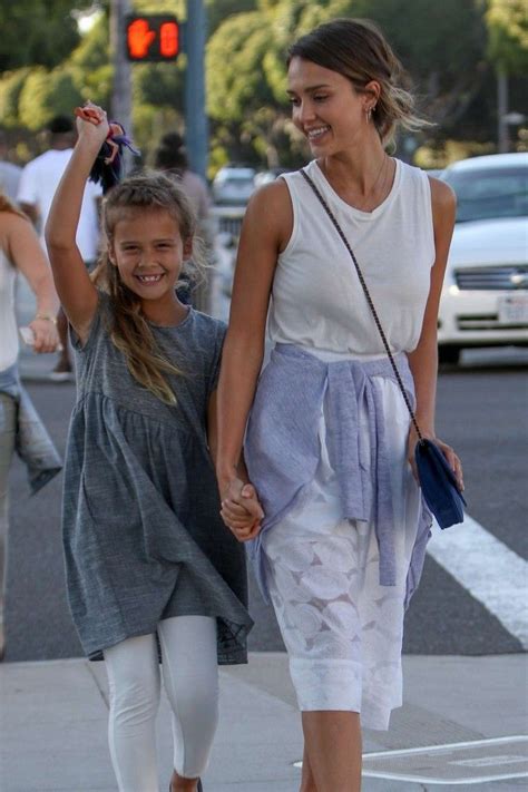 Jessica Alba And Her Daughter Honor At