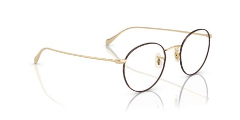 ov1186 eyeglasses soft gold amber dtbk foil oliver peoples usa