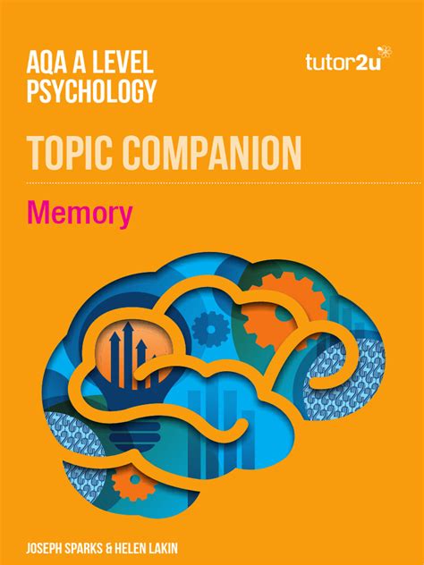 02 Aqa Psychology Topic Companion Memory Sample Pdf Memory Recall