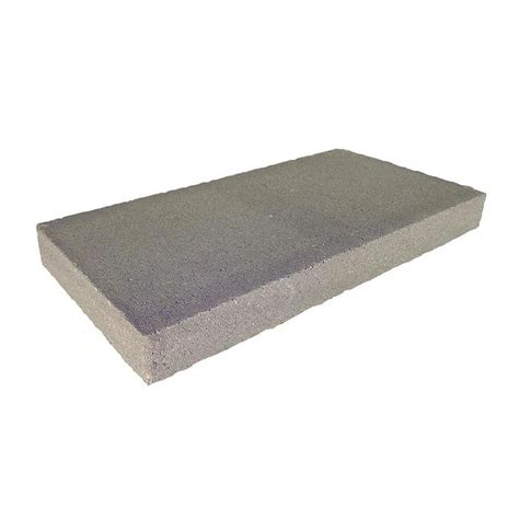 A Concrete Block Is Shown On A White Background