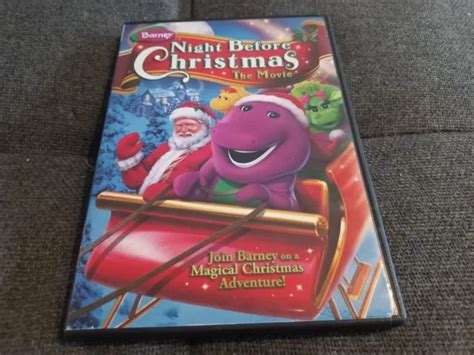 Barney Night Before Christmas The Movie Dvd Region 1 Ntsc 1559 Picclick