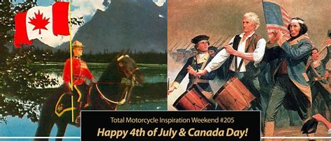 Inspiration Weekend 205 Happy 4th Of July And Canada Day • Total