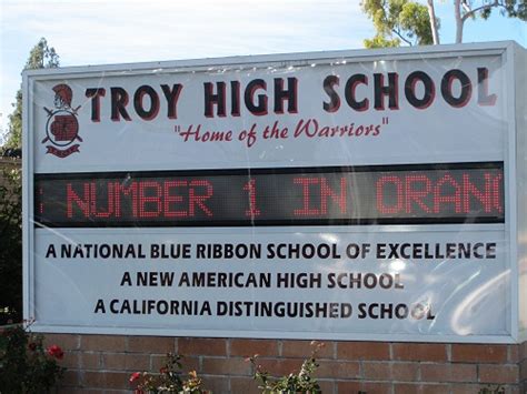 Trying To Get Your Child Into Troy High School It Is Open Enrollement