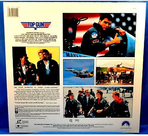 Top Gun Laserdisc 1986 Sealed Tom Cruise At His Hottest
