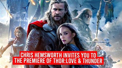 Thor Love And Thunder Poster Thor Love Thunder Major Thor Character