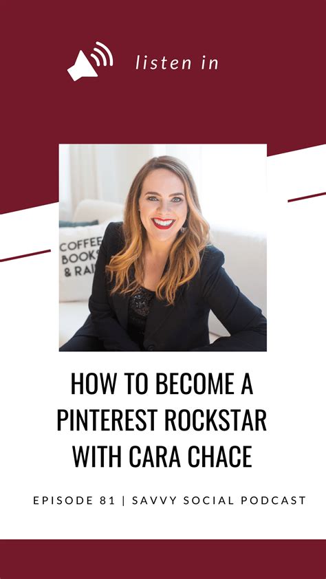 How To Become A Pinterest Rockstar With Cara Chace Onlinedrea