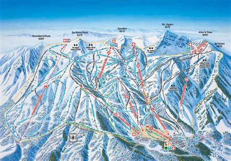 Snowbasin Trail Map Freeride
