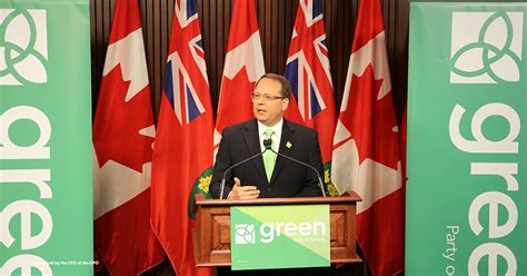 Green Party Unveils Historic Platform To Propel Ontario Into The Future