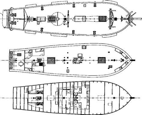 Pirate Ship Deck Plans