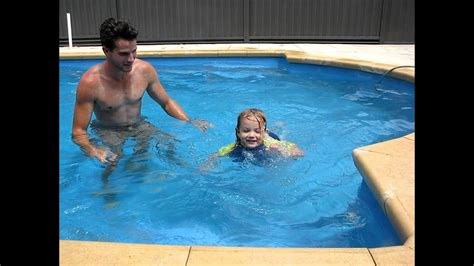 Pooltime Fun With Daddy Youtube
