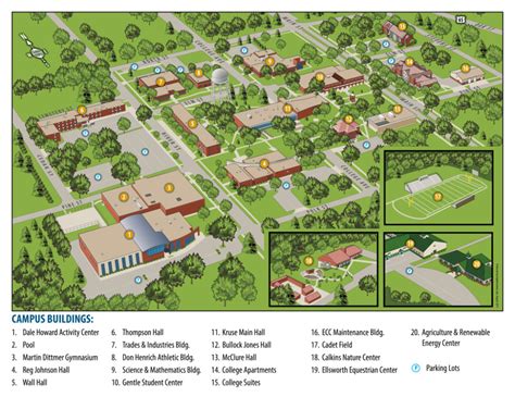 Centre College Campus Map Map Of Washington State