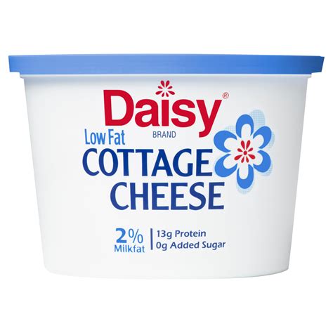Daisy Low Fat Cottage Cheese 2 Milkfat 16 Ounces Walmart Com