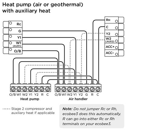 The basic heat pump wiring for a heat pump thermostat is illustrated here. Trane Heat Pump Thermostat Wiring Diagram - Collection | Wiring Collection