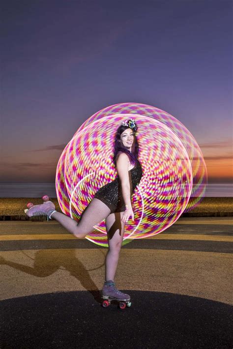 Freestyle Hula Hoop Act For Product Launches And Circus Events