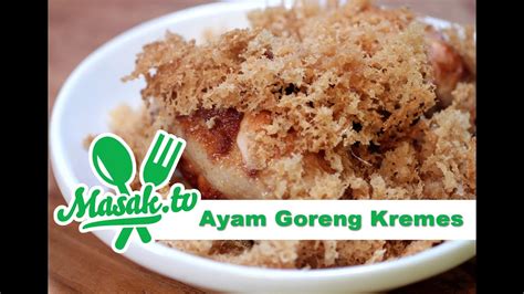 Ayam goreng korea biasanya memakai ayam bagian sayap. Ayam Goreng Kremes - Crunch Fried Chicken Recipe | Resep ...