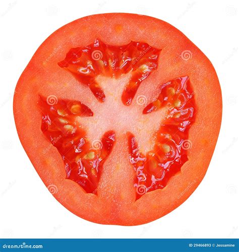 Tomato Slice Stock Image Image Of Food Slice Isolated 29466893