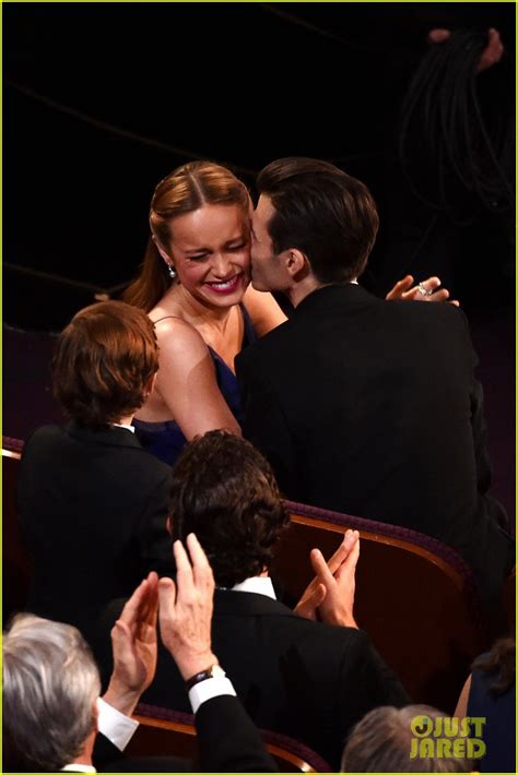 Brie Larson Kisses Boyfriend Alex Greenwald Backstage At Oscars