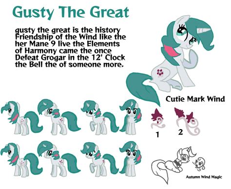 My Little Pony Gusty The Great History By Taylorwalls14 On Deviantart