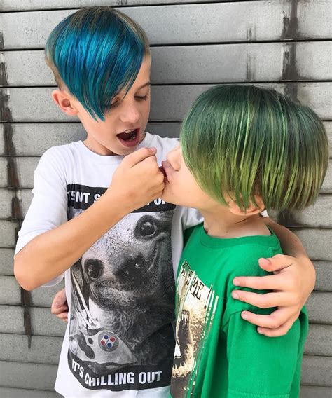These types of little boy mohawk styles leave enough length for versatility, allowing kids to style a number of different hairstyles. Pin on Hair