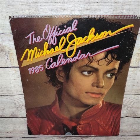 Other Vintage Michael Jackson Calendar Poshmark