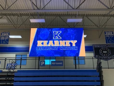 Kearney High School Installs Largest Indoor Video Scoreboard In A
