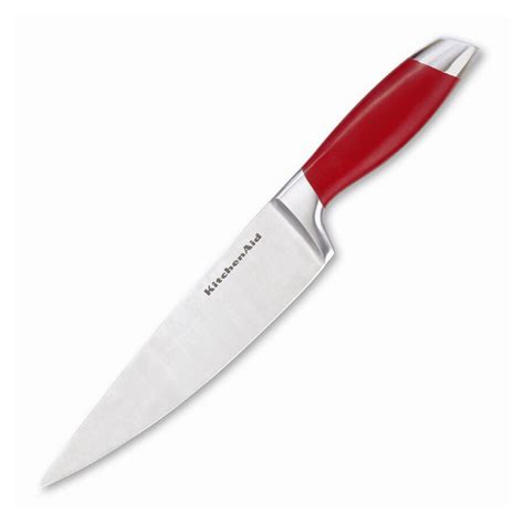 Shop Kitchenaid 8 Redstainless Steel Chef Knife At