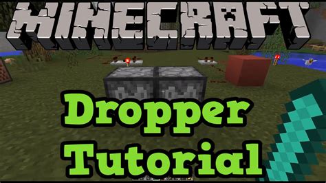 Minecraft Xbox 360 Ps3 Dropper Tutorial And Uses Explained Youtube