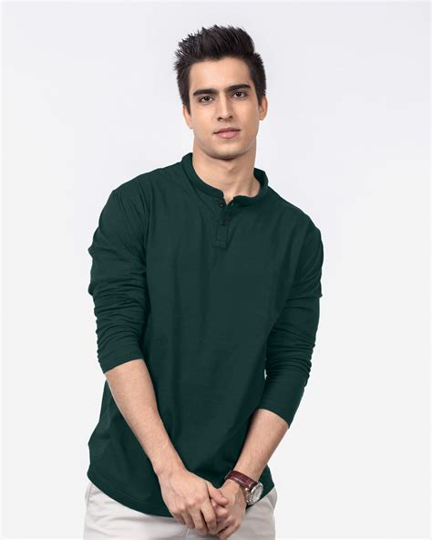 Shop men's hoodies and sweatshirts from a variety of colors and sizes, made with soft and durable fabric. Buy Pine Green Henley Fullsleeve Men's Henley Fullsleeve ...