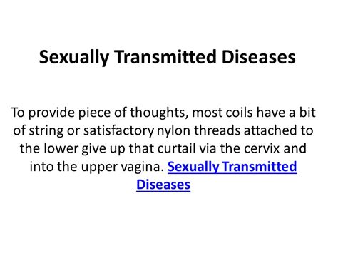 Ppt Sexually Transmitted Diseases Powerpoint Presentation Free To Download Id 95cd4c Mtflm