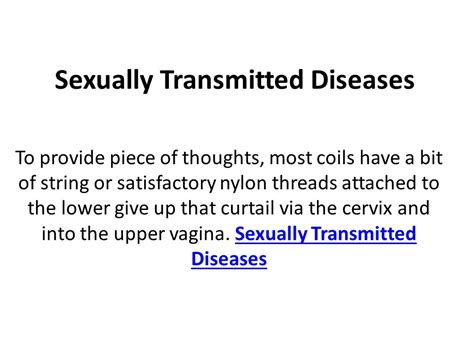 ppt sexually transmitted diseases powerpoint presentation free to download id 95cd4c mtflm