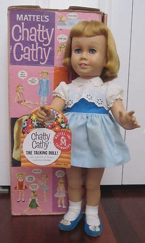 Chatty Cathy Doll Will You Play With Me Chatty Cathy Doll Chatty