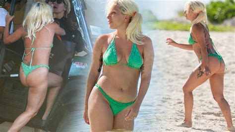 Lifes A Beach Lady Gaga Strips Down On Bahamas Vacation In 11 Photos