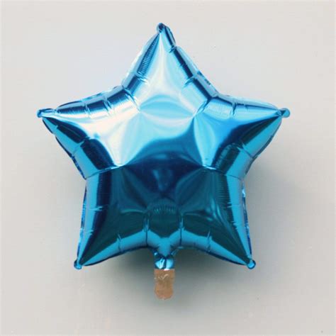 Sapphire Blue Star Foil Balloons Helium Balloons Online Balloonery