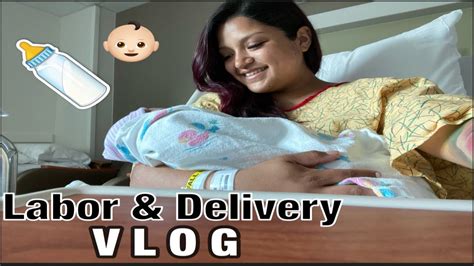 Labor And Delivery Vlog Giving Birth During Pandemic Youtube