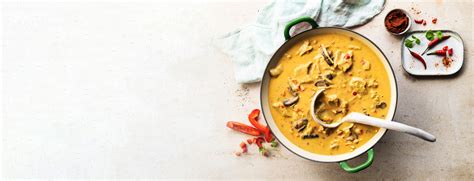 Vegan Kip Gele Curry Mama Thai Frans Bertha Gerechten Volgens