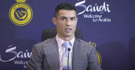 Watch Cristiano Ronaldo Unveiled By Saudi Arabian Club Al Nassr ‘i Am Here To Win