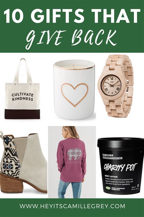 10 Thoughtful Gifts That Give Back | Thoughtful gifts ...