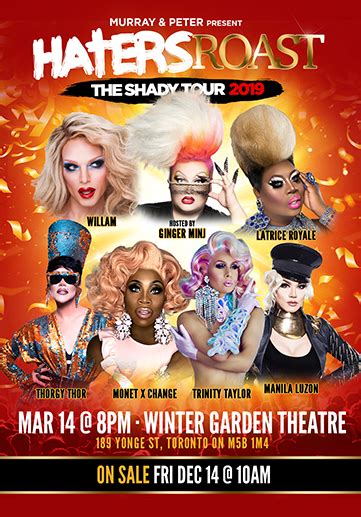 It is better to let everyone think you are stupid, then to open your mouth and remove all doubt. Haters Roast - The Shady Tour | QueerEvents.ca