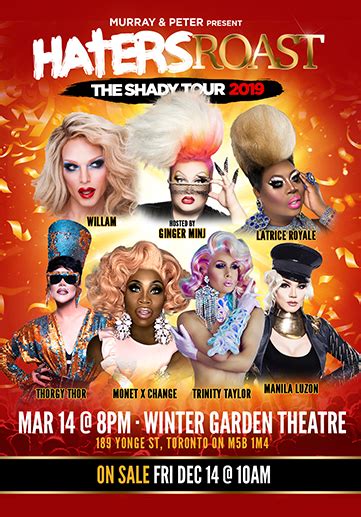 Here are the great funny witty n mean comebacks and roast lines of all time. Haters Roast - The Shady Tour | QueerEvents.ca
