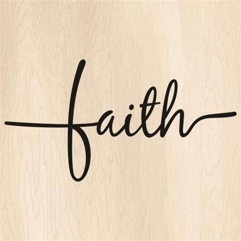 Faith Cross Svg Faith Png Religious Cross Vector File Png Svg
