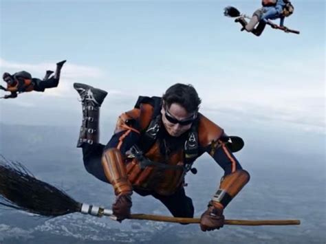 Watch Skydivers Play Quidditch In Midair Harry Potter Quidditch