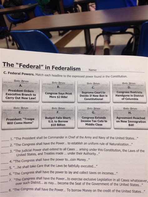 Define federalism and explain the division of power between states and the federal government. Operations Management Archive | January 27, 2017 | Chegg.com