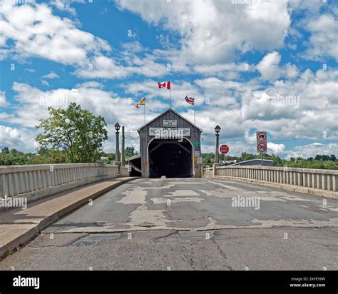 The Worlds Longest Covered Bridge Hartland New Brunswick Canada