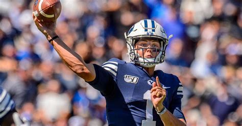 Healthy Once Again Byu Quarterback Zach Wilson Is Sharpening His Skills Preparing For The Qb