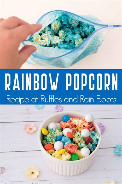 This Rainbow Popcorn Will Wow Them Video Recipe Video Rainbow