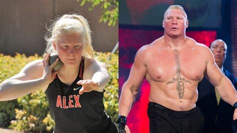 Wwe Brock Lesnars Daughter Mya Lesnar Is Currently The Sixth Best Shot