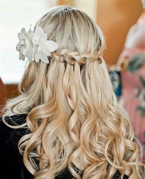 20 Waterfall Braids With Curls For Special Occasions Hairstylecamp