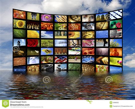Digital Television Stock Photo Image Of Broadcast Water 5988992