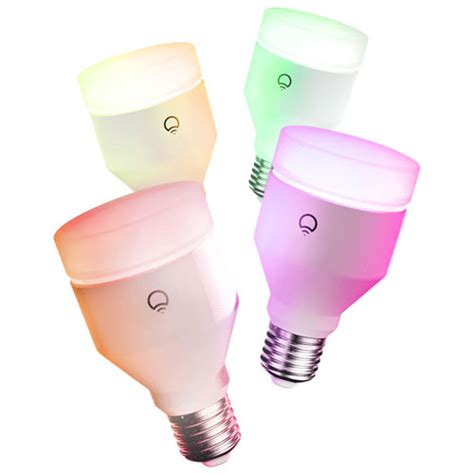 Lifx A19 Wi Fi Led Light Bulb 1100lm 4 Pack Multi Colour Best